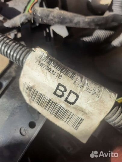 Электропроводка двс на Форд Фьюжен