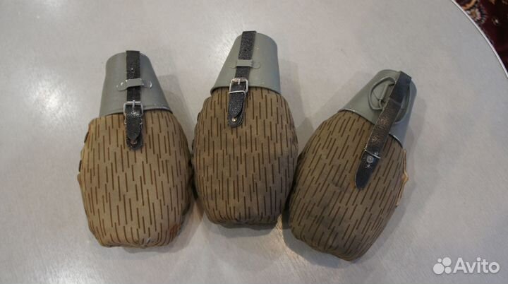 Армейская фляжка ГДР 70-80гг со стаканчиком