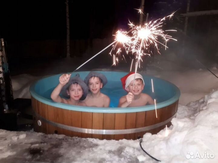Купель композитная с подогревом D3067G/8