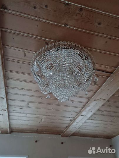 Люстра хрустальная