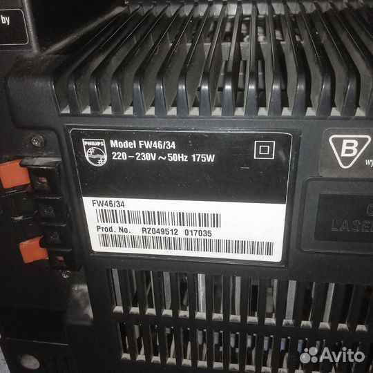 Музыкальный центр philips fw 46