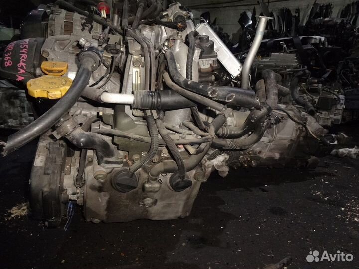 Двс+кпп subaru EJ15