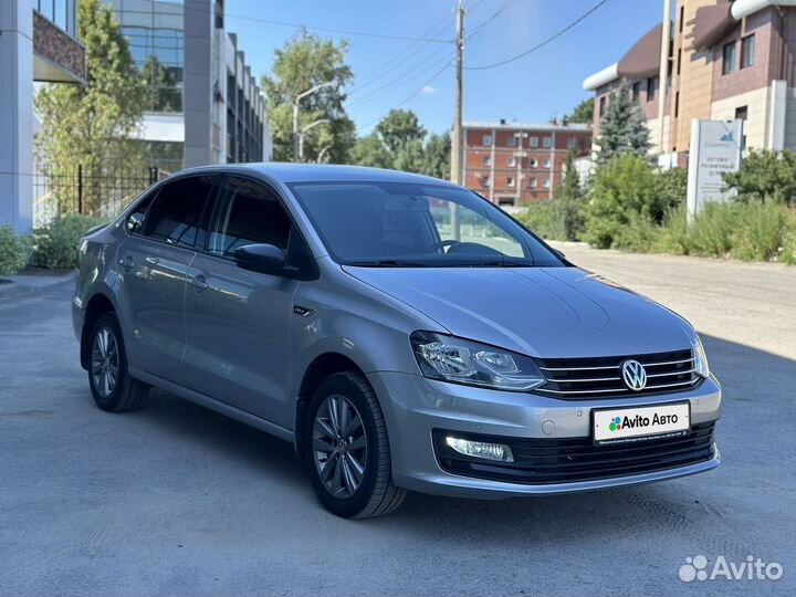 Volkswagen Polo 1.6 AT, 2019, 104 300 км