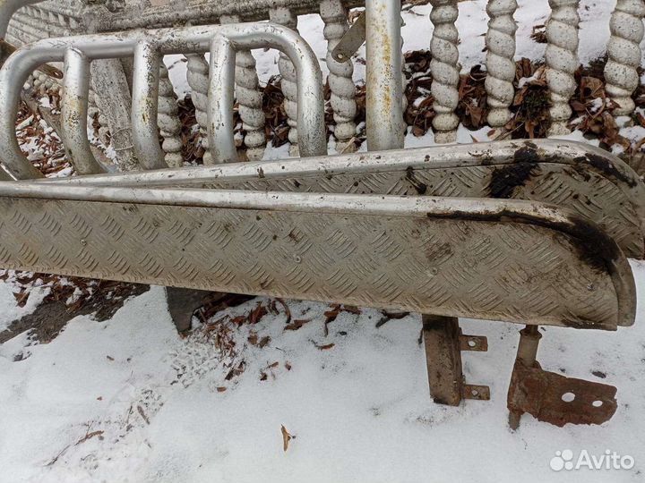 Кенгурятник, подножки на ниву шевроле