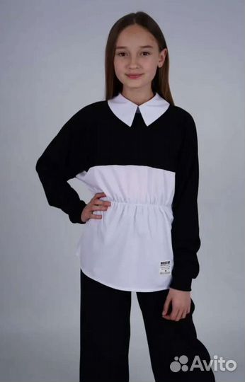 Блузка нарядная школьная