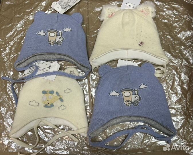 Новые зимние шапочки Totti, размер 42 - 46