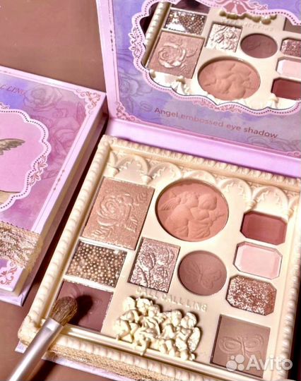 Палитра контуринг лица,тени. Angel