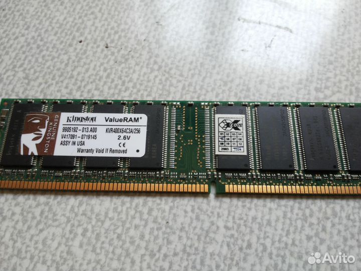 Модуль памяти Kingston kvr400x64c3a/256