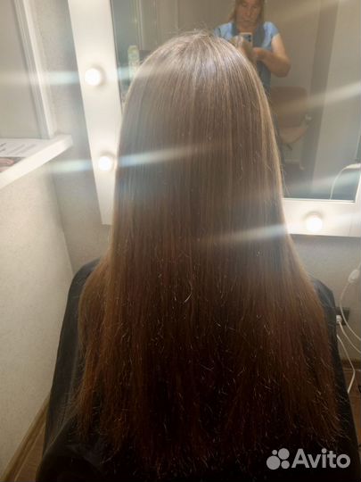 Модели: ботокс, кератин, нанопластика волос