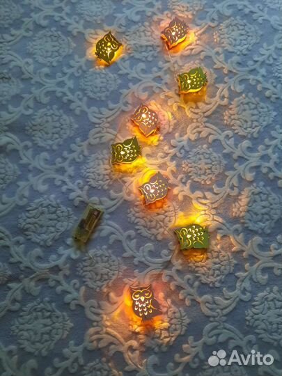 Елка искусственная, гирлянды, игрушки, дед мороз