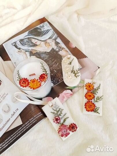 Восковые ароматические свечи