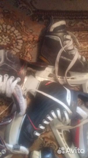 Коньки детские bauer и ccm