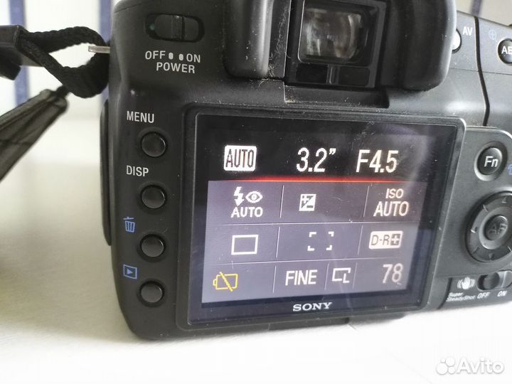 Фотоаппарат Sony dslr-A200