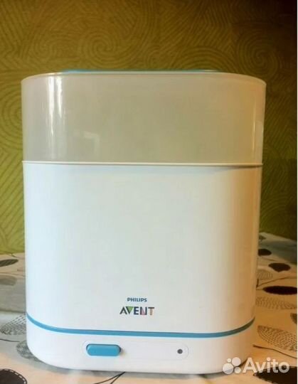 Стерилизатор и подогреватель для бутылочек avent