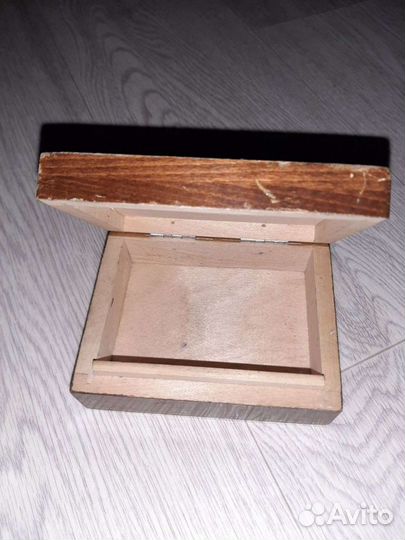 Шкатулка деревянная СССР