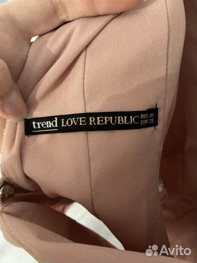 Блузка короткая love republic