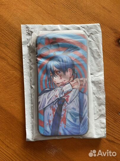 Чехол на iPhone 11 pro человек бензопила