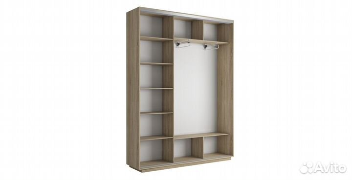Трехдверный шкаф-купе «Экспресс Медиум»