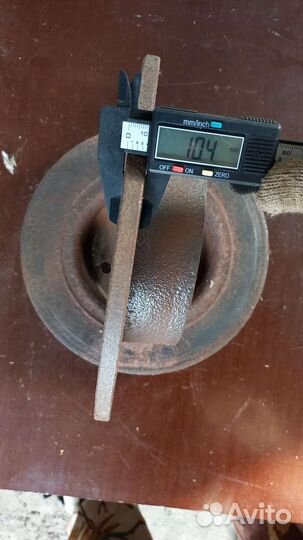 Диск тормозной. Задний. Форд. Торнео Коннект