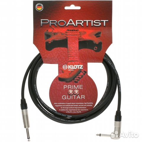 Кабель Klotz pron030PR Pro Artist