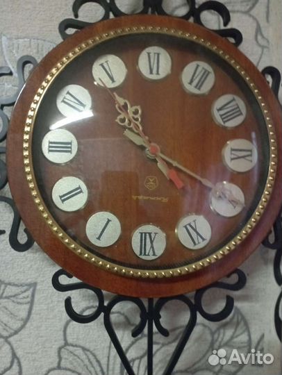 Часы настенны Янтарь е СССР