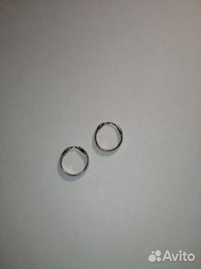 Серебряные серьги