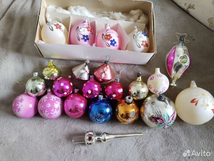 Елочные игрушки СССР