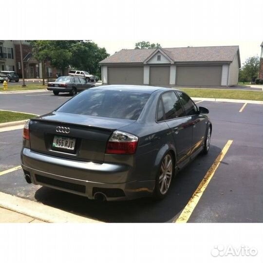 Юбка заднего бампера Audi A4 B6 CSR