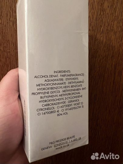 Туалетная вода Dolce gabbana l