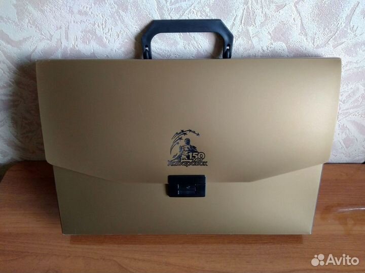 Папка для документов кейс Хабаровск 150 лет 2008