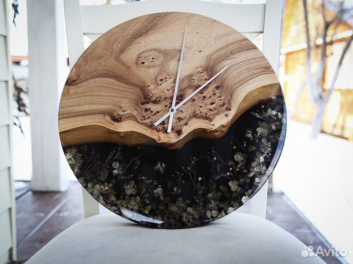 Часы из дерева, часы из массива