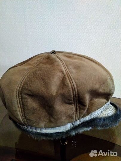 Шапка-фуражка женская зимняя