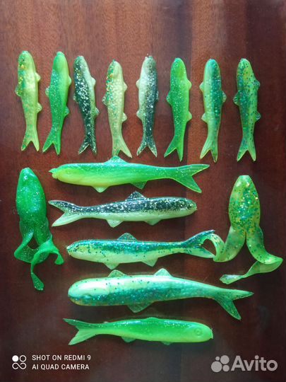 Приманки силиконовые