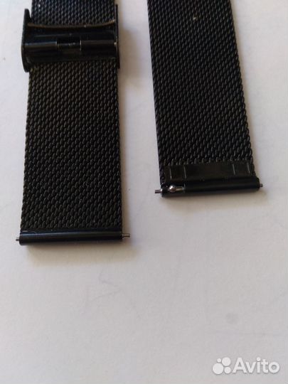 Металлический ремешок миланское плетение со шпильк