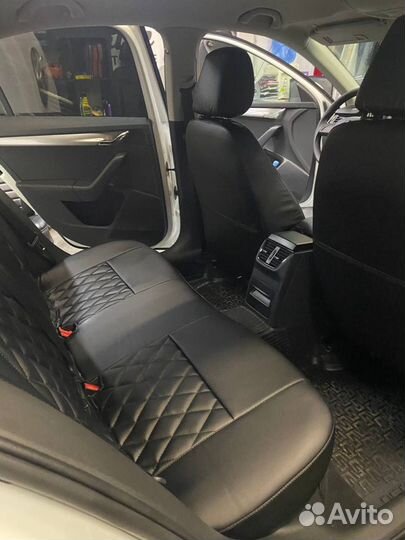 Автомобильные чехлы на сидения шкода