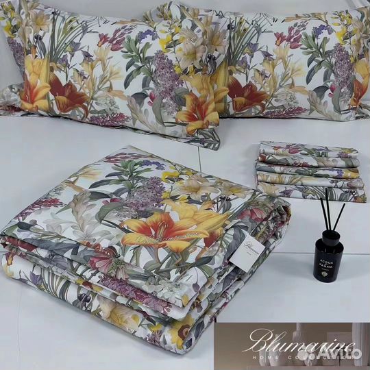 Постельное белье с одеялом Blumarine Сатин люкс