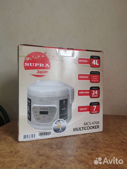 Мультиварка supra mcs-4704
