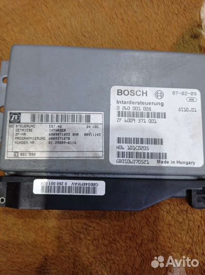 Эбу, мозги на MAN,DAF,блок управления ретардером А