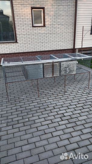 Клетка для кроликов с маточником