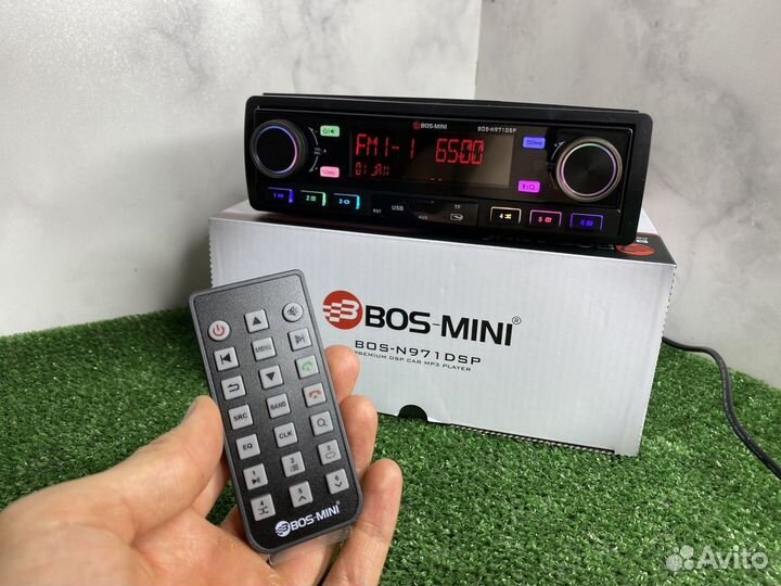 Магнитола 1 din bos mini DSP 9RCA арт653