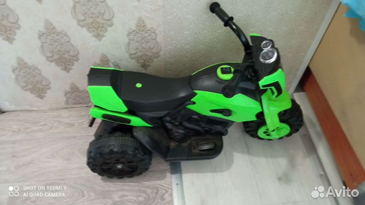 Детский электро мотоцикл