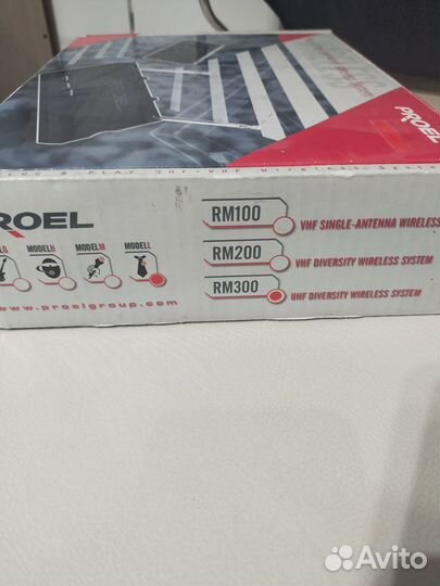 Радиосистема с петличным микрофоном proel RM300