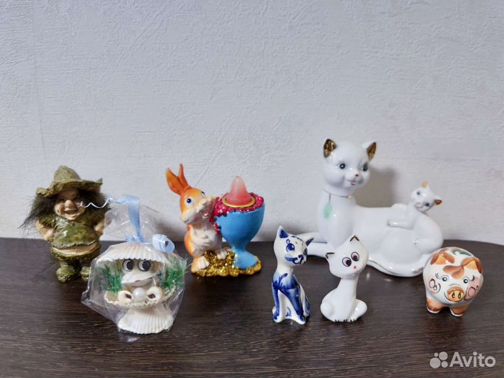 Сувенир кошка, свинья, лягушка