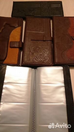 Изделия из кожи, ручная работа. Кожаные изделия