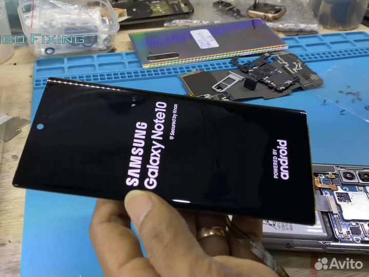 Стекло с Заменой Samsung Note 10 / 10 Plus