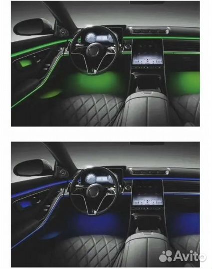 Атмосферная подсветка салона