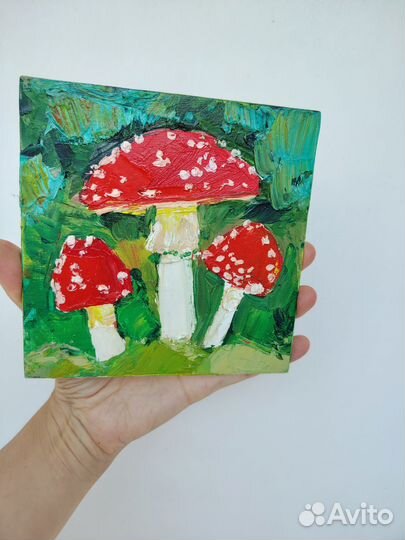 Картина маслом на холсте 