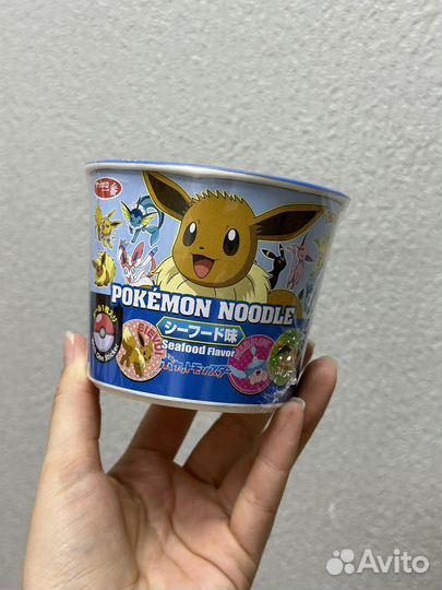 Японская лапша Покемон морепродукты