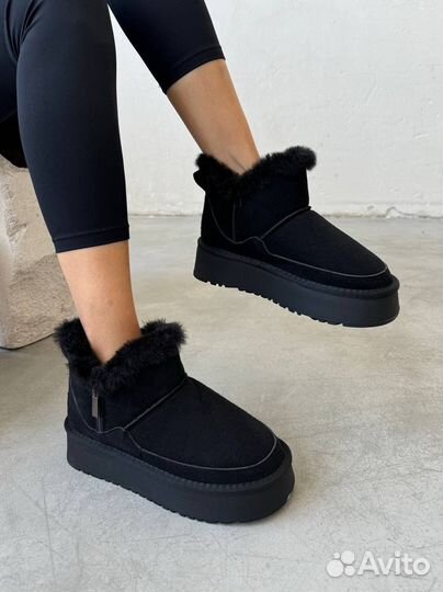 Ugg женские зимние черные