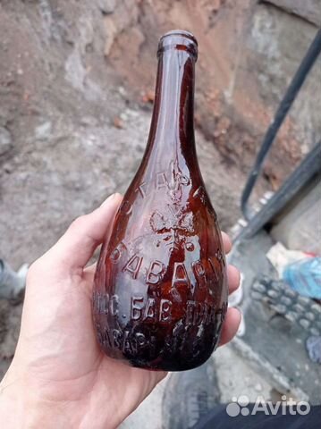 Бутылка стеклянная